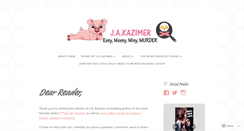 Desktop Screenshot of jakazimer.com