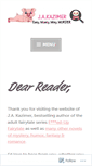 Mobile Screenshot of jakazimer.com