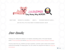 Tablet Screenshot of jakazimer.com
